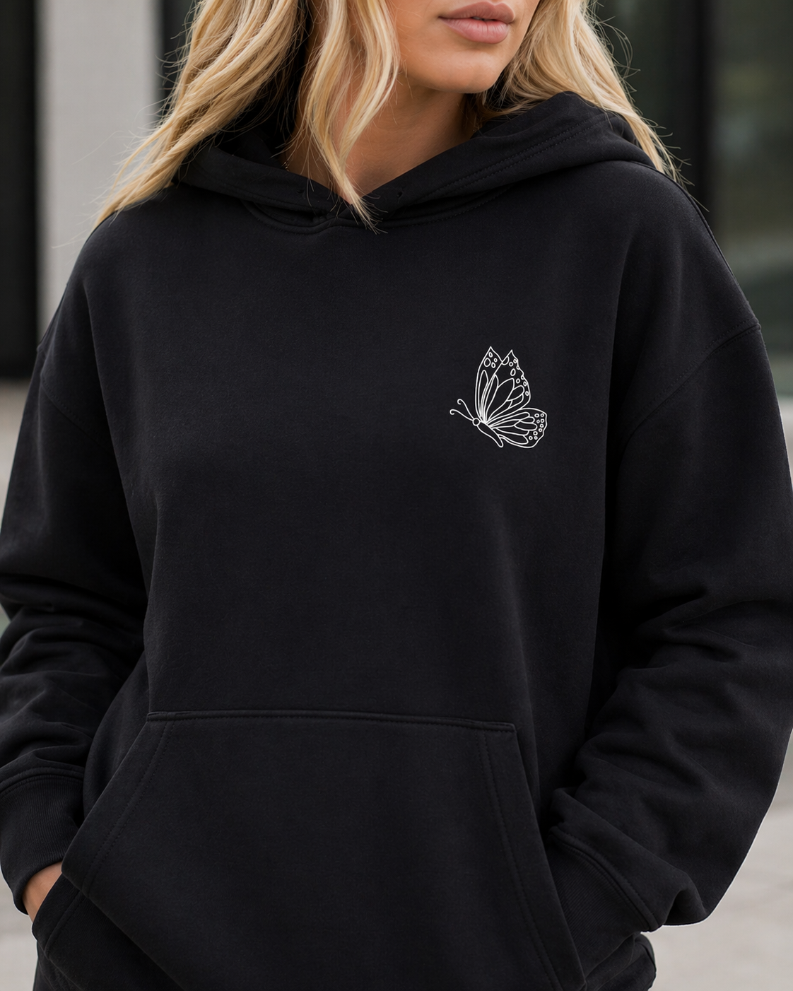 Step Into Your Power Butterfly Hoodie