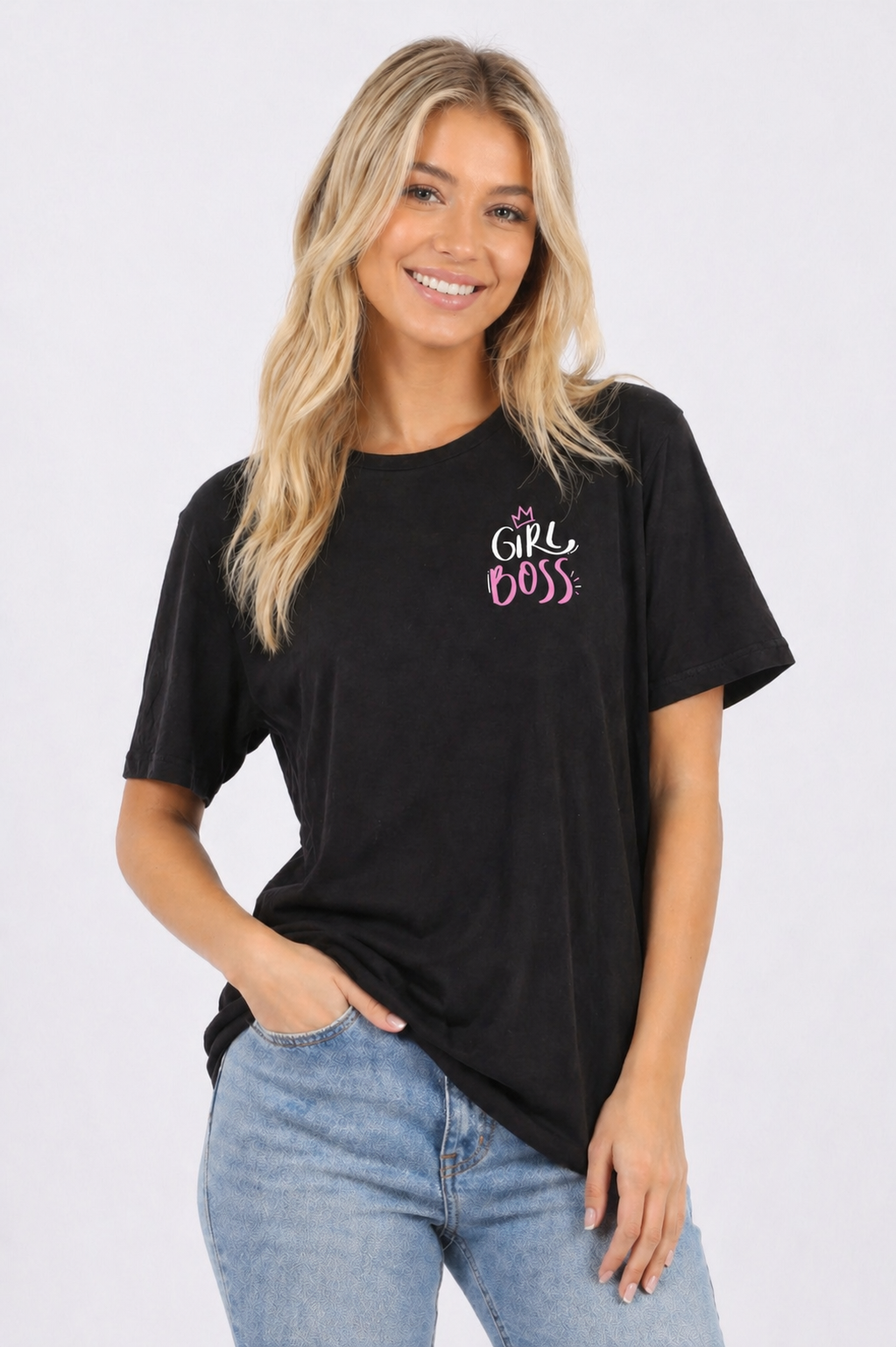 Girl Boss Black T-Shirt