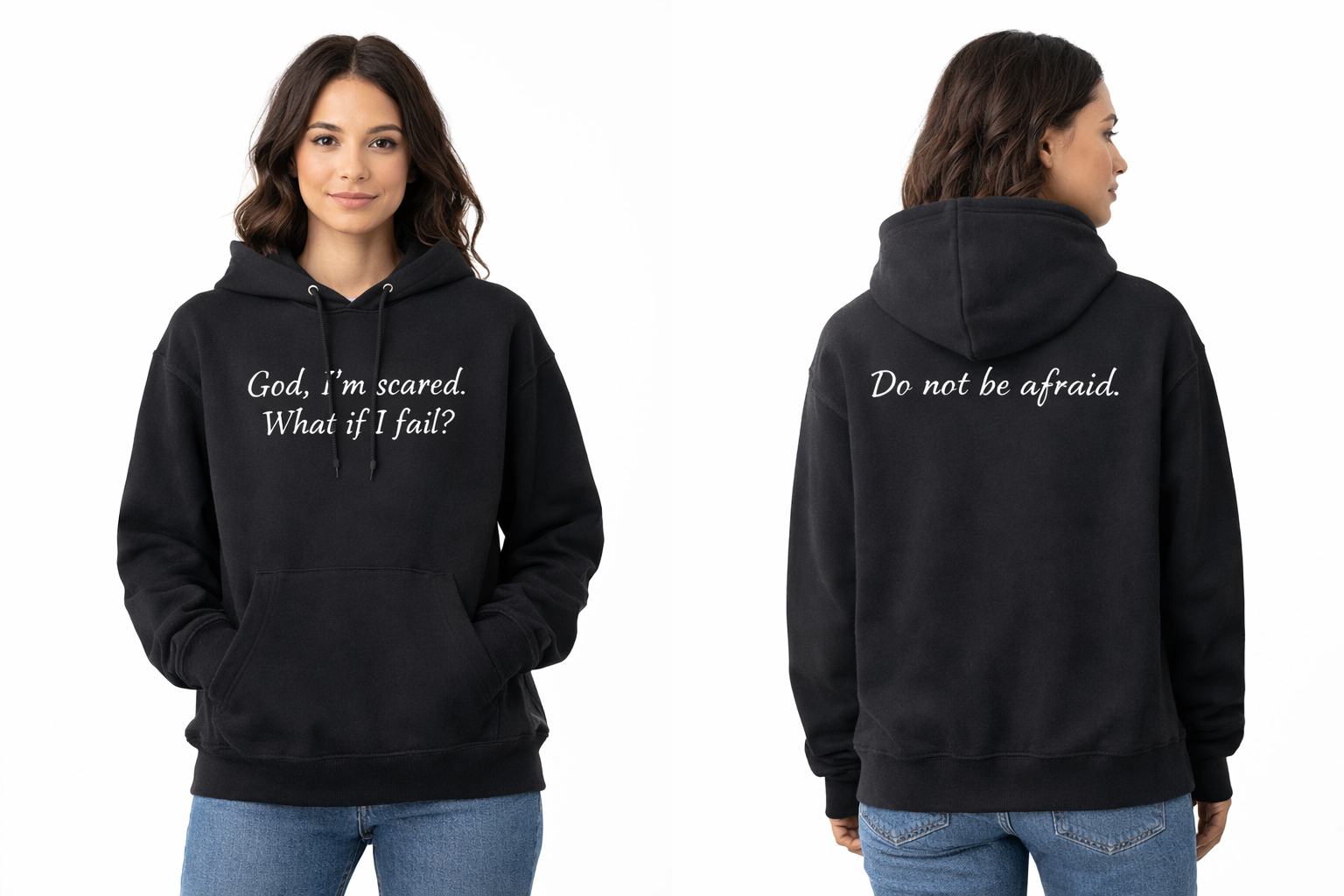 God Im Scared, What If I Fail Hoodie